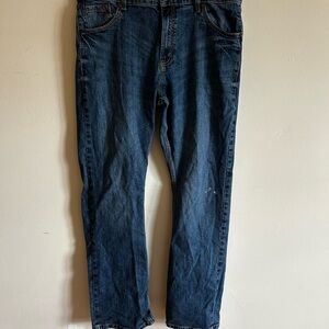 Wrangler Blue Straight Jeans Classic Style